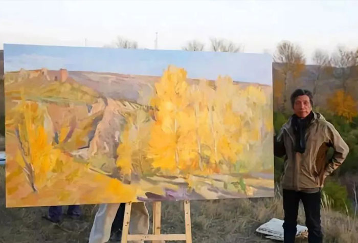 美協主席范迪安油畫作品40幅