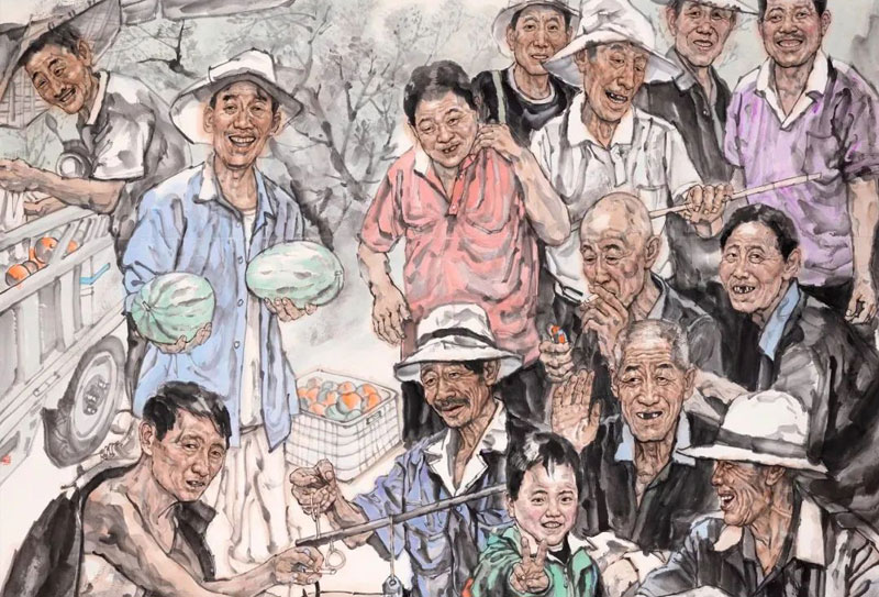 國畫名家丨王世偉：個性筆墨為時代立意