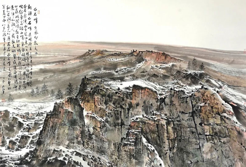 中國(guó)工藝美術(shù)家協(xié)會(huì)理事范杰國(guó)畫(huà)作品欣賞