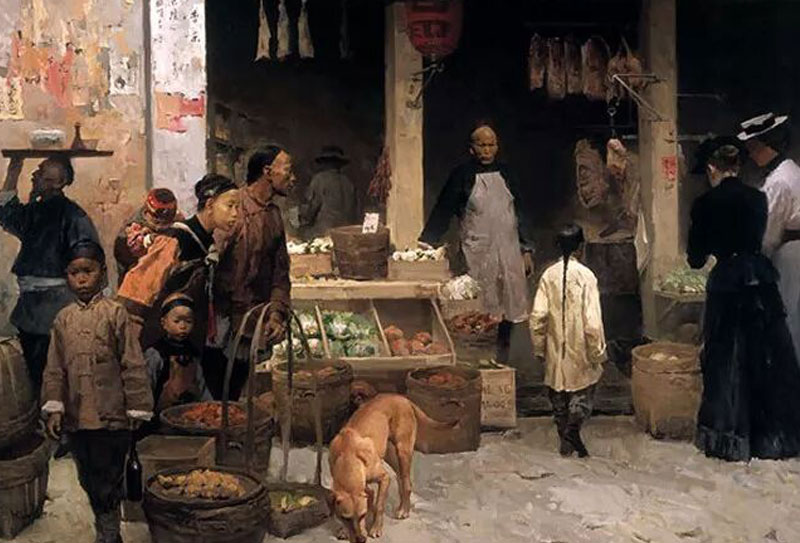 中國(guó)旅美畫(huà)家司徒綿油畫(huà)作品欣賞