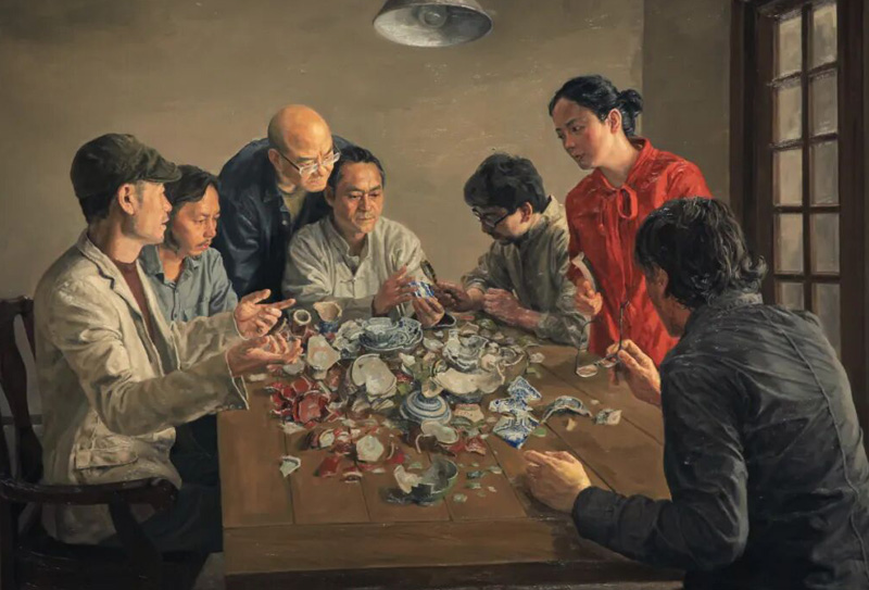 中國(guó)美術(shù)家協(xié)會(huì)會(huì)員,國(guó)家一級(jí)美術(shù)師孫文剛油畫(huà)作品欣賞